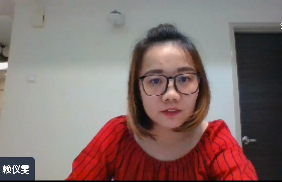 赖仪雯在讲座会仔细的分享了，许多主持的技巧和主持人需要避开的雷区。