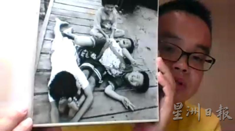 黄安健向学记分享拍照时的故事。