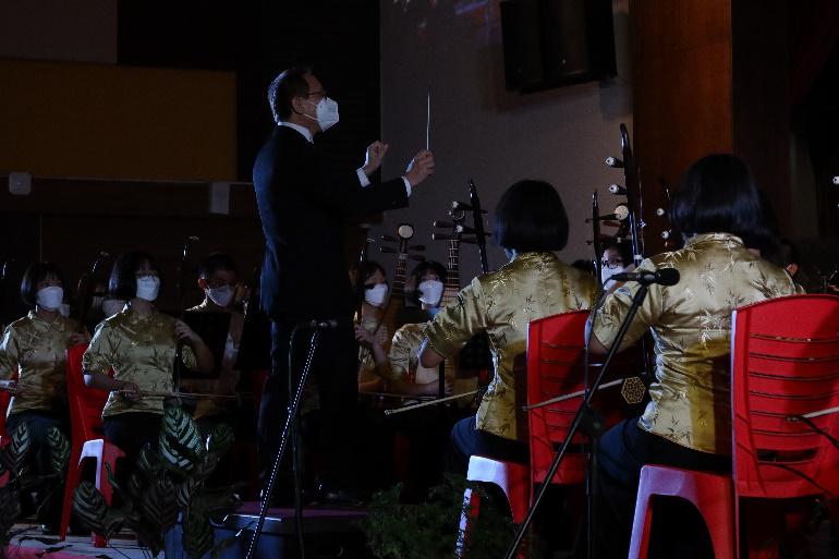 “筑曦萦韵”音乐会，是大山脚日新中学时隔两年后再办的实体音乐会。